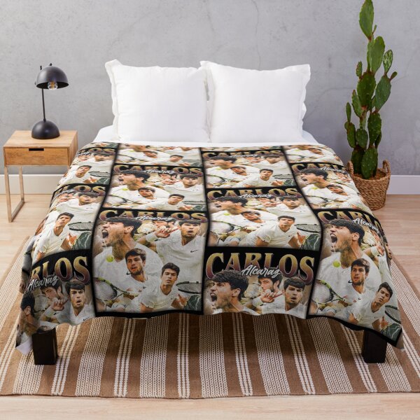 Item preview, Vintage Carlos Alcaraz Tennis Player designed and sold by JsWoot.