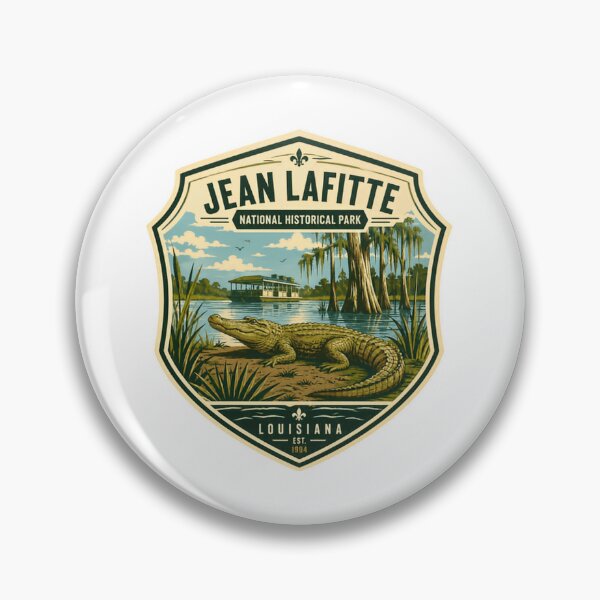 Item preview, Jean Lafitte National Historical Park Louisiana Alligator Travel Souvenir designed and sold by Star3NowForMe.