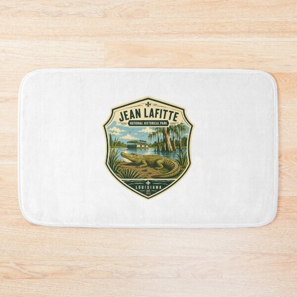 Item preview, Jean Lafitte National Historical Park Louisiana Alligator Travel Souvenir designed and sold by Star3NowForMe.