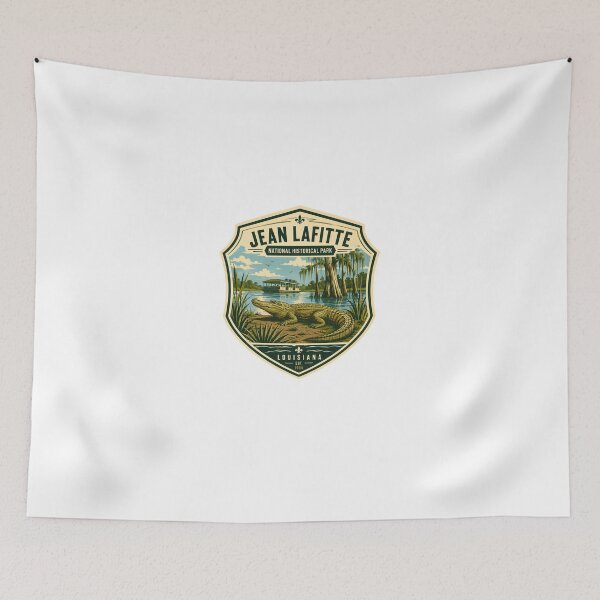 Item preview, Jean Lafitte National Historical Park Louisiana Alligator Travel Souvenir designed and sold by Star3NowForMe.
