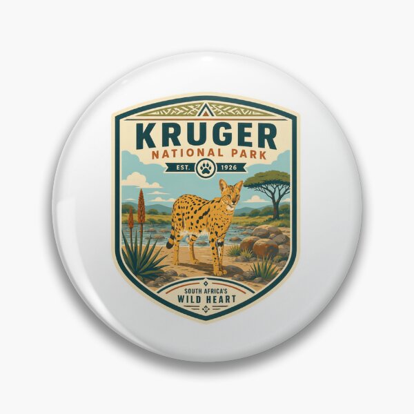 Item preview, Kruger National Park Est. 1926 South Africa's Wild Heart African Safari Wildlife designed and sold by Star3NowForMe.