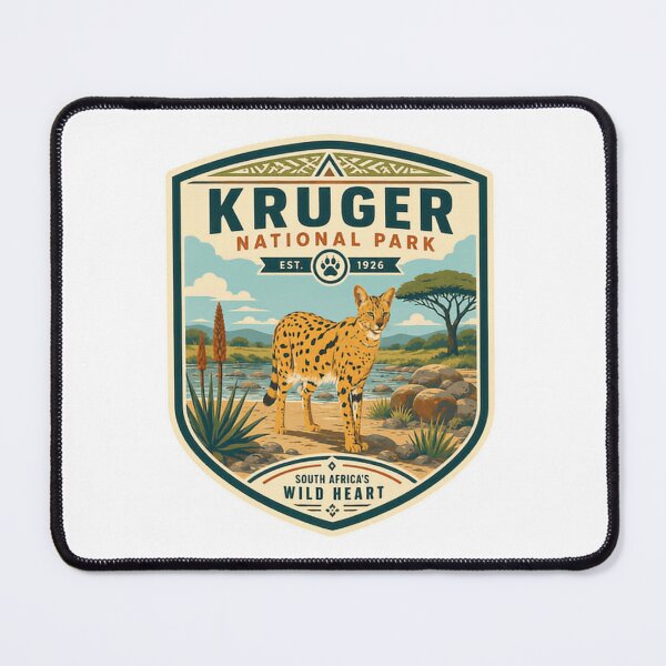 Item preview, Kruger National Park Est. 1926 South Africa's Wild Heart African Safari Wildlife designed and sold by Star3NowForMe.