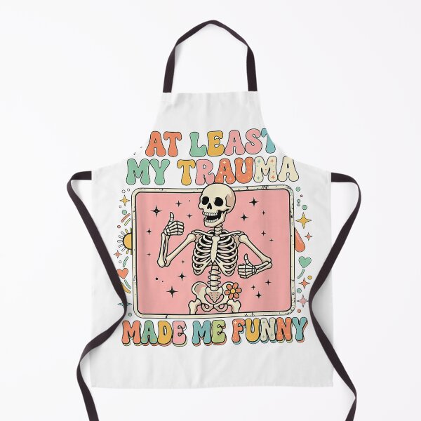 Item preview, My Trauma Made Me Funny Sarcastic Humor Graphic T-Shirt designed and sold by BeZTo.