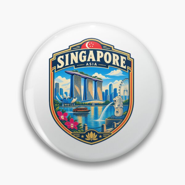 Item preview, Singapore Asia Travel Souvenir Landmark Vacation Destination designed and sold by Simsimah26Parks.