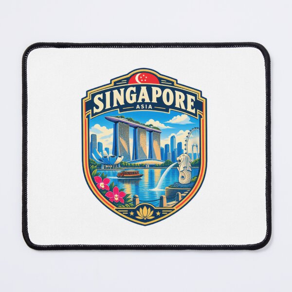 Item preview, Singapore Asia Travel Souvenir Landmark Vacation Destination designed and sold by Simsimah26Parks.
