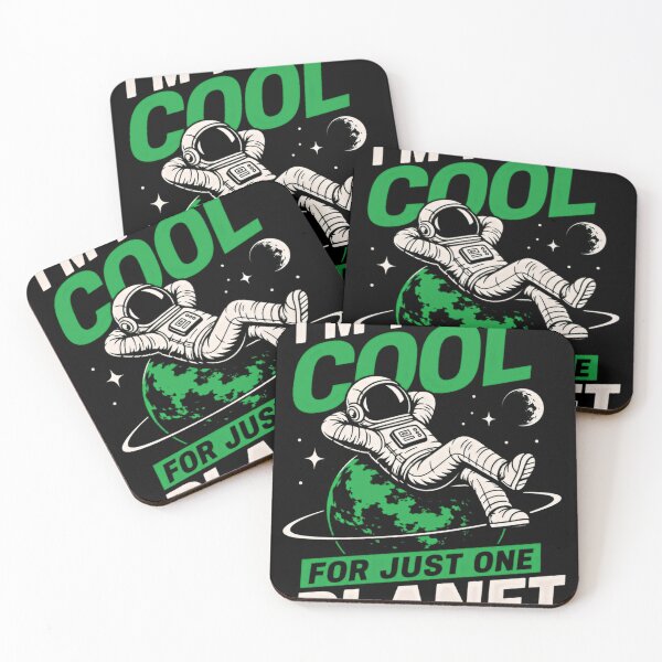 Item preview, I'm Too Cool For Just One Planet Astronaut Space Universe designed and sold by JonesFlora2025.