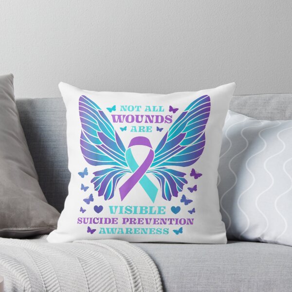Item preview, Not All Wounds Are Visible Suicide Prevention Awareness Day T-Shirt designed and sold by Stickerbynp1.