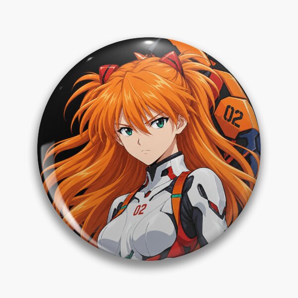 Item preview, Asuka Langley Soryu Unit 02 Portrait designed and sold by RichardLRamsey.