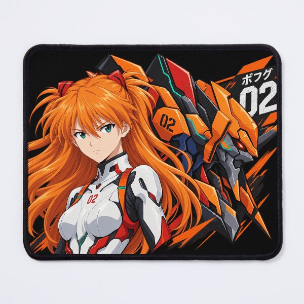 Item preview, Asuka Langley Soryu Unit 02 Portrait designed and sold by RichardLRamsey.