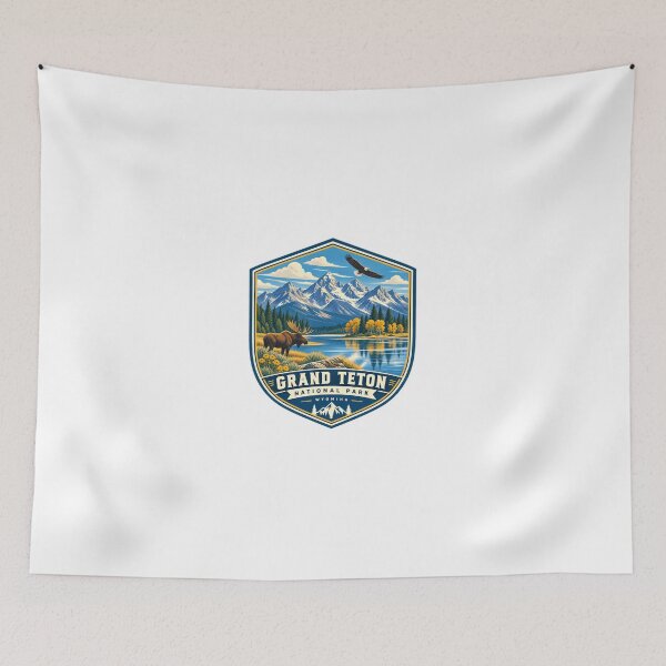 Item preview, Grand Teton National Park Wyoming Travel Adventure Nature Explorer designed and sold by Simsimah26Parks.