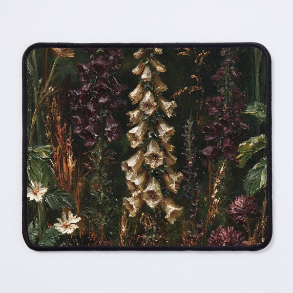 Item preview, Dark Botanical Foxgloves – Moody Gothic Floral Art designed and sold by GSizzle1.