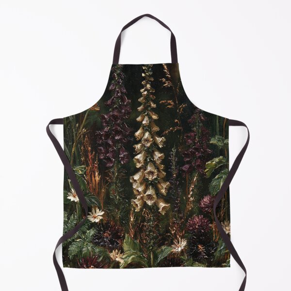 Item preview, Dark Botanical Foxgloves – Moody Gothic Floral Art designed and sold by GSizzle1.