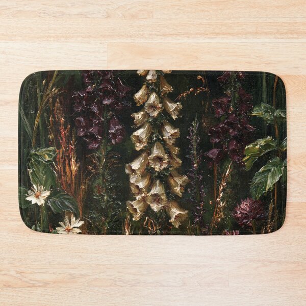 Item preview, Dark Botanical Foxgloves – Moody Gothic Floral Art designed and sold by GSizzle1.