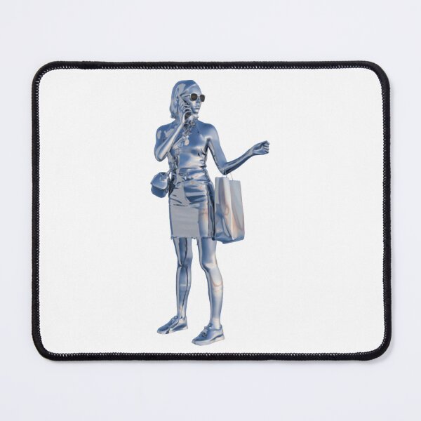 Item preview, Retail Therapy Futuristic Fashion Android Female Model Design designed and sold by Nullframe.