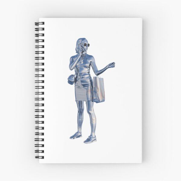 Item preview, Retail Therapy Futuristic Fashion Android Female Model Design designed and sold by Nullframe.