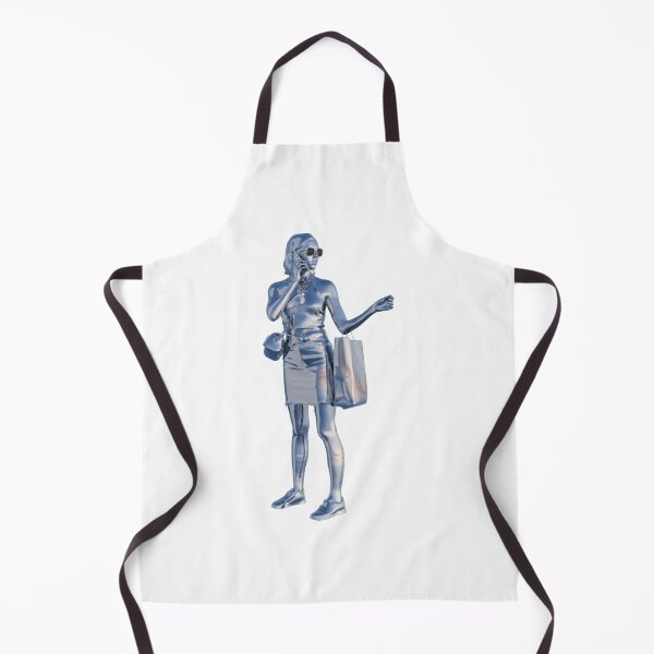 Item preview, Retail Therapy Futuristic Fashion Android Female Model Design designed and sold by Nullframe.