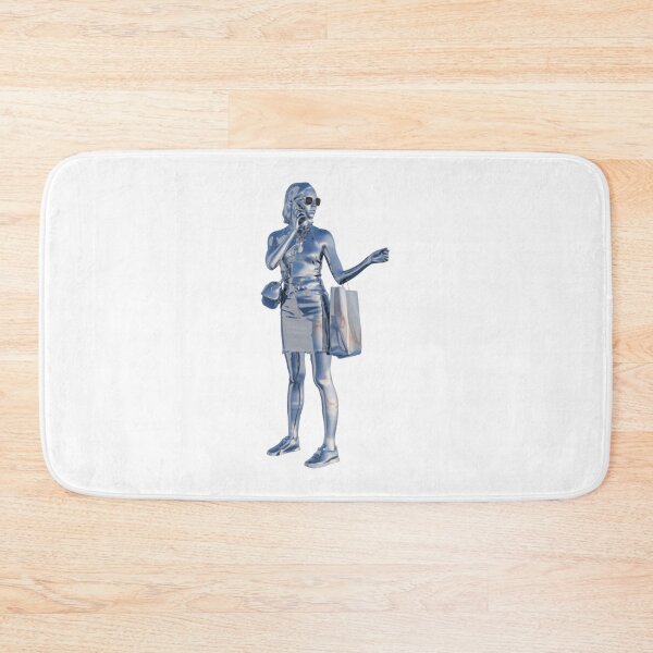 Item preview, Retail Therapy Futuristic Fashion Android Female Model Design designed and sold by Nullframe.