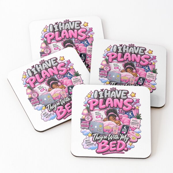 Item preview, I Have Plans They’re With My Bed – Funny Cozy Y2K Design designed and sold by BilcoStillbaze.