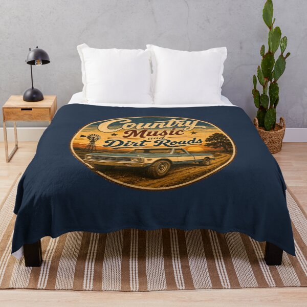 Item preview, Country Music And Dirt Roads Vintage Pickup Truck designed and sold by Apex & Anthem .