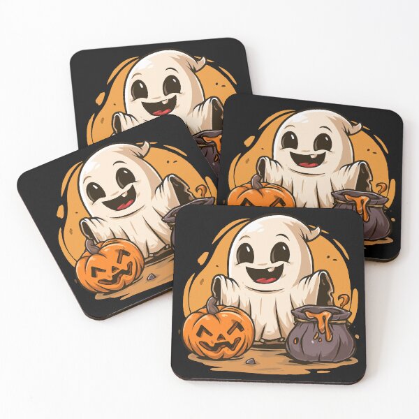 Item preview, The Halloween Ghosts and The Pumpkin designed and sold by RichardRags.