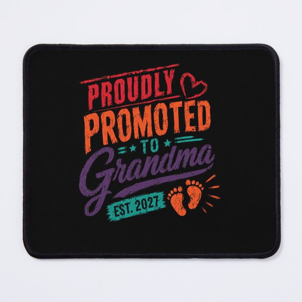 Item preview, Proudly Promoted To Grandma Est. 2027 New Grandparent Pregnancy Announcement Grandbaby designed and sold by RetroMini2026.
