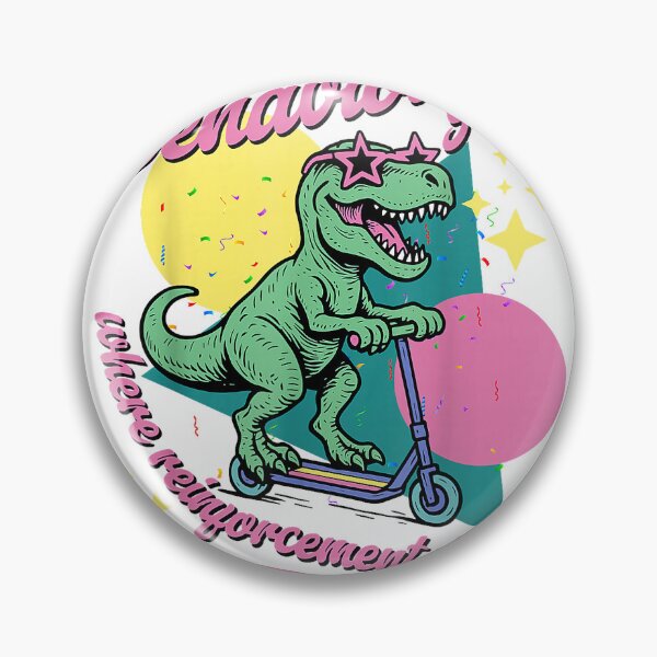 Artikelvorschau, Retro-Verhalten geht dorthin, wo Verstärkung fließt – Dinosaurier-ABA-T-Shirt entworfen und verkauft von Magoya Store ⭐⭐⭐⭐⭐.