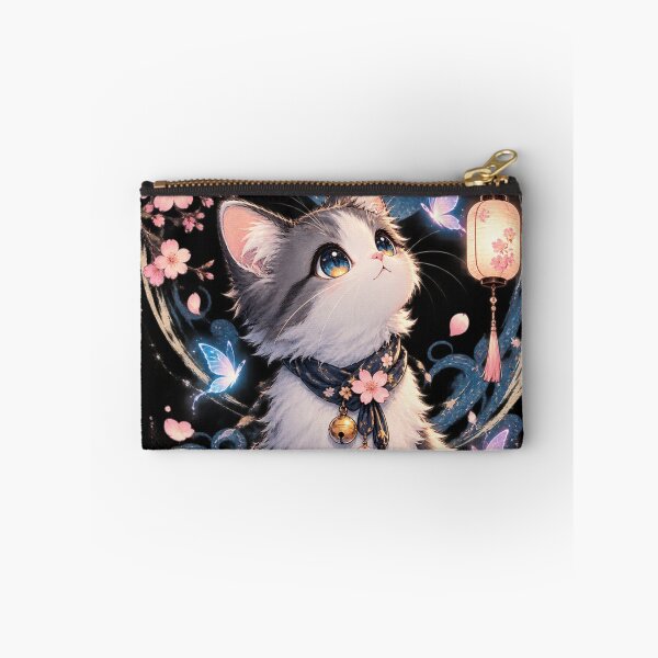 Item preview, Cherry Blossom Kitten - Cute Japanese Sakura Cat designed and sold by GenZFashion000.