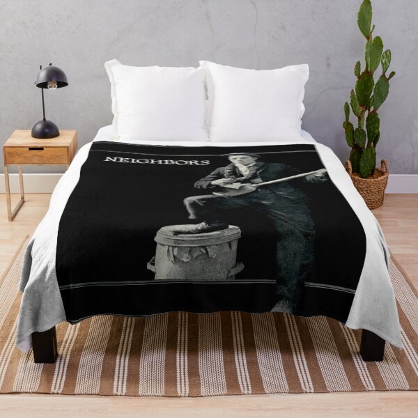 Item preview, Vintage Silent Film Neighbors – Classic Black and White Comedy Poster designed and sold by dueksakgebok.