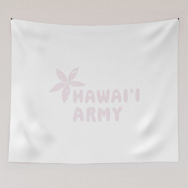 Item preview, Hawaii Army Flower Graphic  designed and sold by SitaJhase.