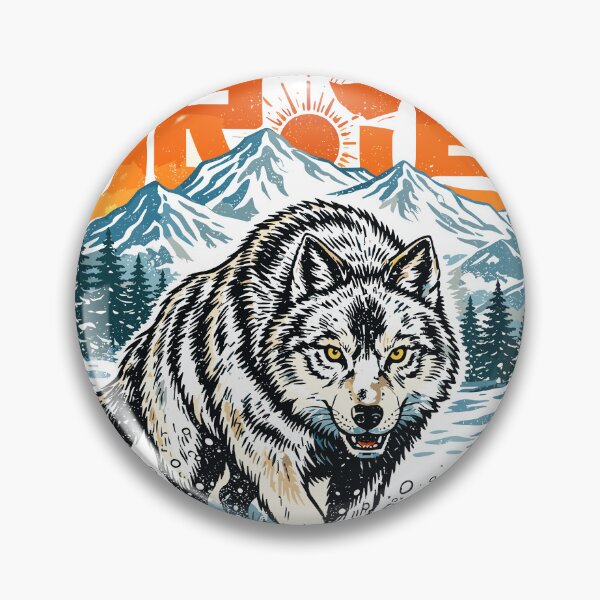 Item preview, Path of the Wolf Japanese Poster designed and sold by Matinez Pink.