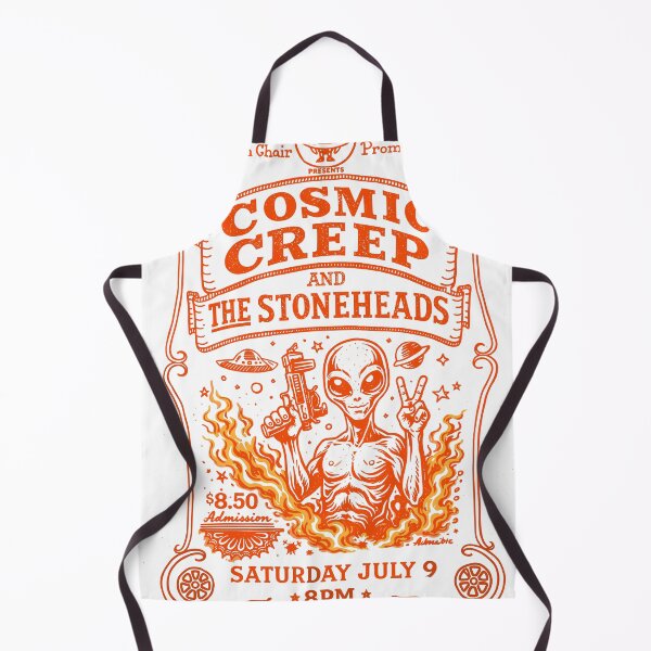 Item preview, Cosmic Creep and the Stoneheads Gig Poster designed and sold by Matinez Pink.