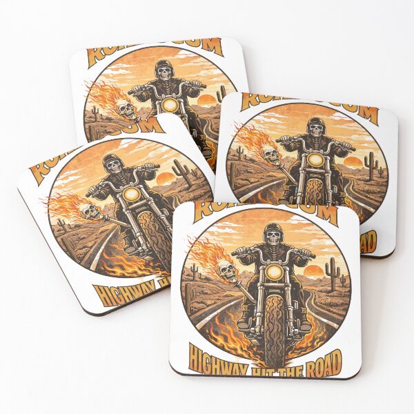 Item preview, Road Scum Highway Hit the Road Poster designed and sold by Matinez Pink.