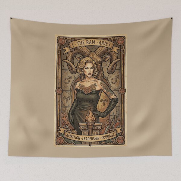 Item preview, Miss Fame (Aries - Tarot) designed and sold by MEMERY MUSEUM.