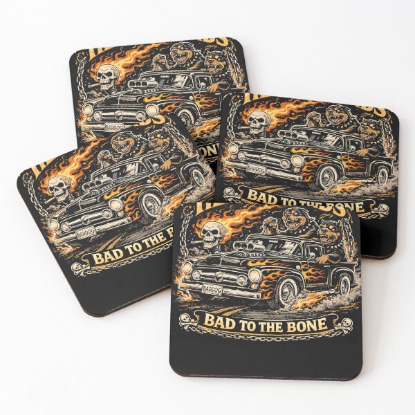 Item preview, Hell Hounds Bad To The Bone Poster designed and sold by Matinez Pink.