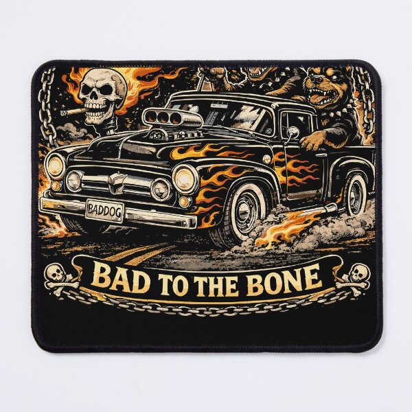 Item preview, Hell Hounds Bad To The Bone Poster designed and sold by Matinez Pink.