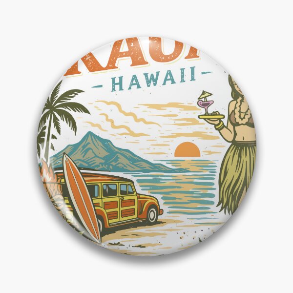 Item preview, Escape to Kauai Hawaii Garden Isle Poster designed and sold by Matinez Pink.