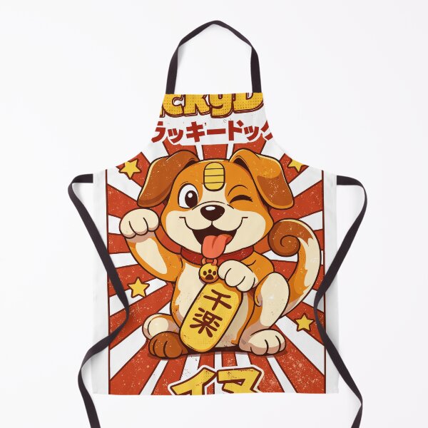 Item preview, Lucky Dog Japanese Vintage Poster designed and sold by Matinez Pink.