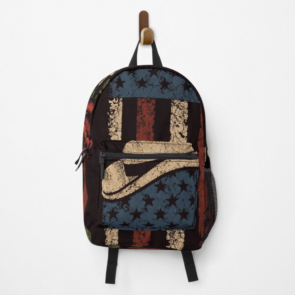 Item preview, BRUNO American Flag with Rose and Cowboy Hat designed and sold by ImeldaSparks.