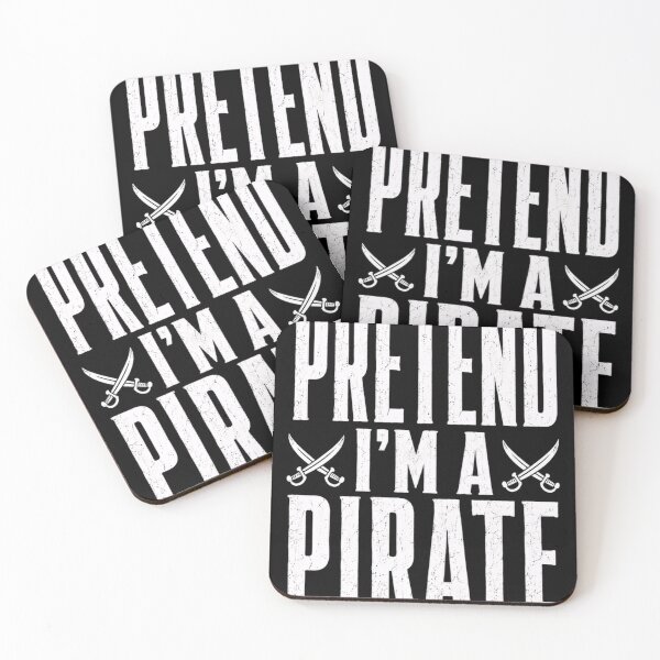 Item preview, Pretend I'm A Pirate Halloween Costume Party Roleplay designed and sold by SkeletonsDanger.