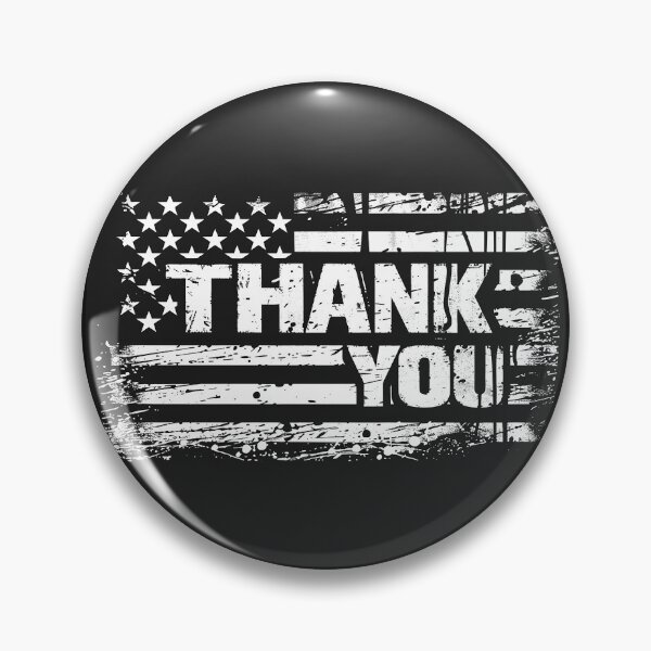 Item preview, Thank You American Flag Patriotic Veteran Appreciation Distressed Art designed and sold by inkoutninja.