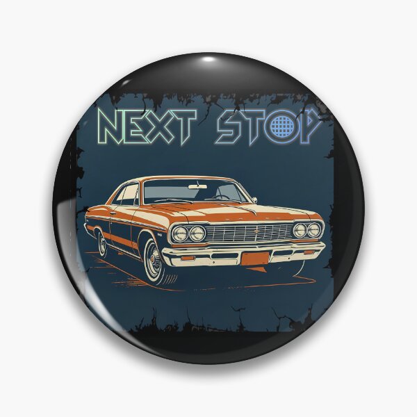 Item preview, Next Stop Retro Classic Muscle Car Vintage designed and sold by FerretSpark.