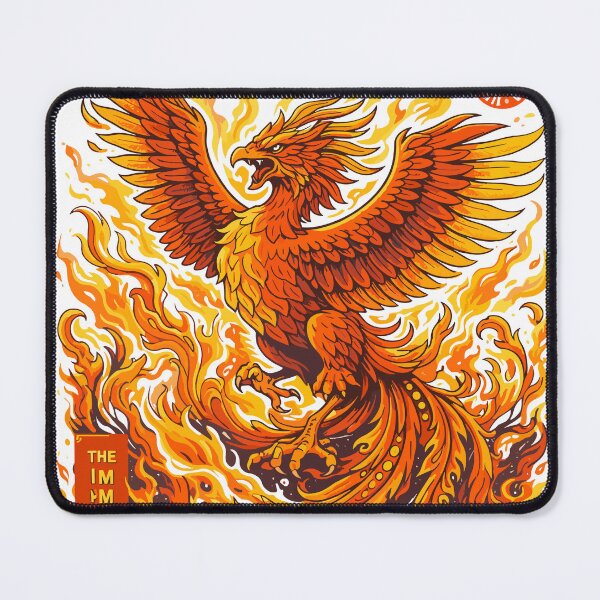 Item preview, Immortal Phoenix Japanese Graphic Poster designed and sold by Matinez Pink.