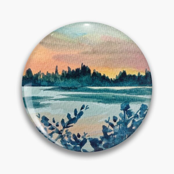 Item preview, Watercolour Lakescape designed and sold by LakeArtWorks.