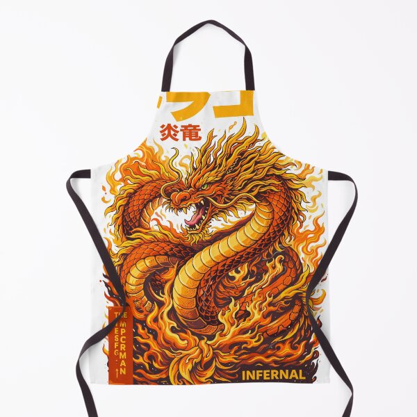 Item preview, Infernal Dragon Japanese Monster Poster designed and sold by Matinez Pink.