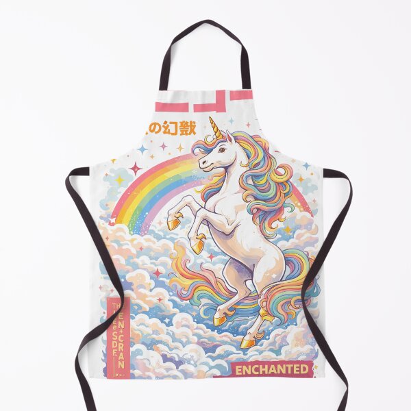 Item preview, Enchanted Unicorn Japanese Poster designed and sold by Matinez Pink.
