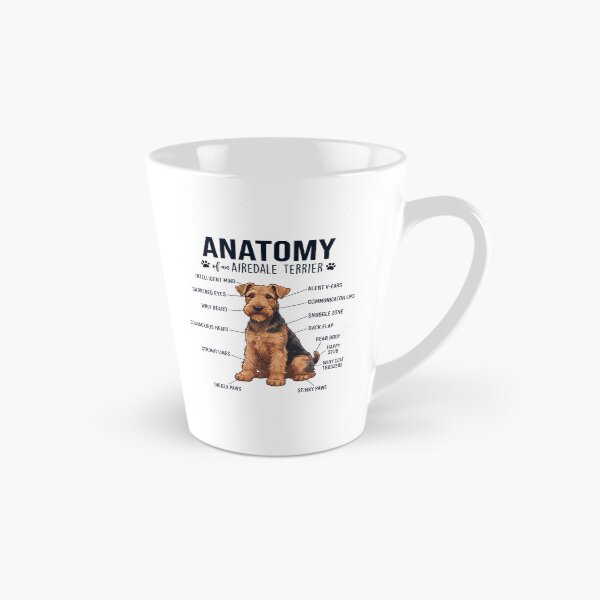 Item preview, Airedale Terrier Anatomy Dog Lover designed and sold by dian-rody-crest.