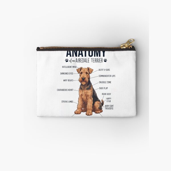 Item preview, Airedale Terrier Anatomy Dog Lover designed and sold by dian-rody-crest.