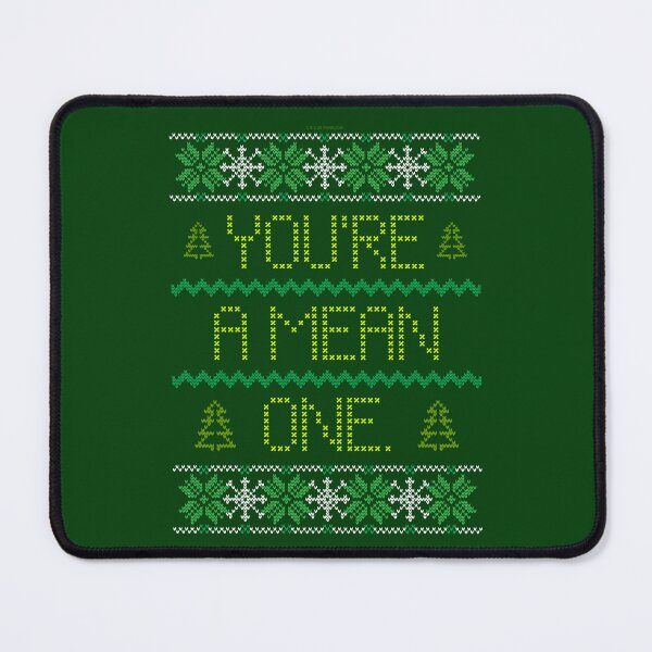 Item preview, Mean One Ugly Christmas Sweater designed and sold by Normbot2000.