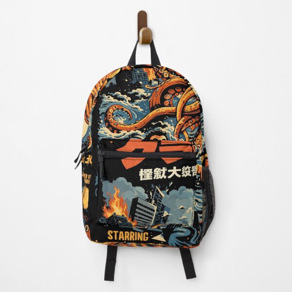 Item preview, Fear The Kraken Japanese Poster designed and sold by Matinez Pink.