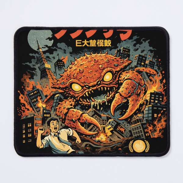 Item preview, Attack of the Monster Octopus Poster designed and sold by Matinez Pink.